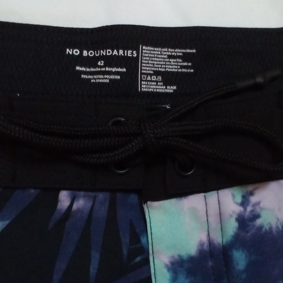 Mens Quick dry stretch Board shorts to knee length - Picture 6 of 6